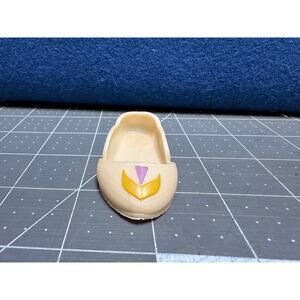 Disney My First Princess Doll Replacement SINGLE Shoes Yellow Round Tip Flat